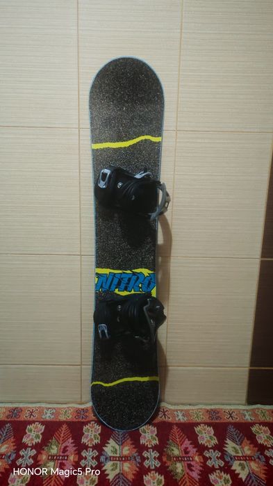 Placa snowboard 130 - 132 Nitro -Legaturi boots