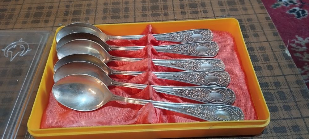 Мельхиоровые наборы советские