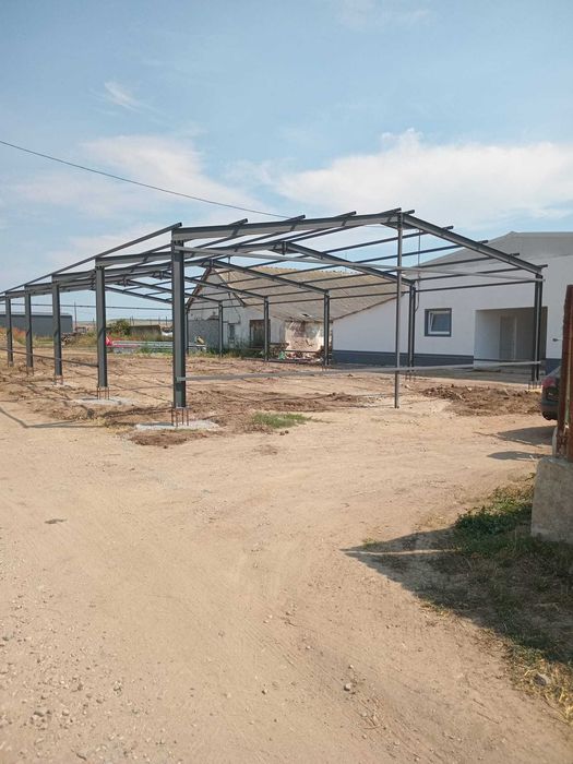 Vand structura metalica 12x 30, sau hala completa cu panou