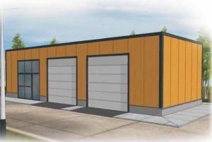 Vand hala metalica 8m x 31m complecta la cheie