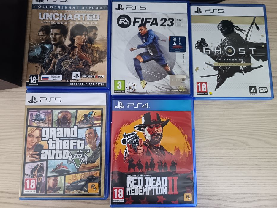 Игры на PS5/PS4 на дисках