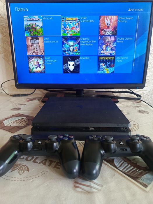 Playstation ps4 slim goldhen vzlom +30 ta oʻyin +3oy garantiya