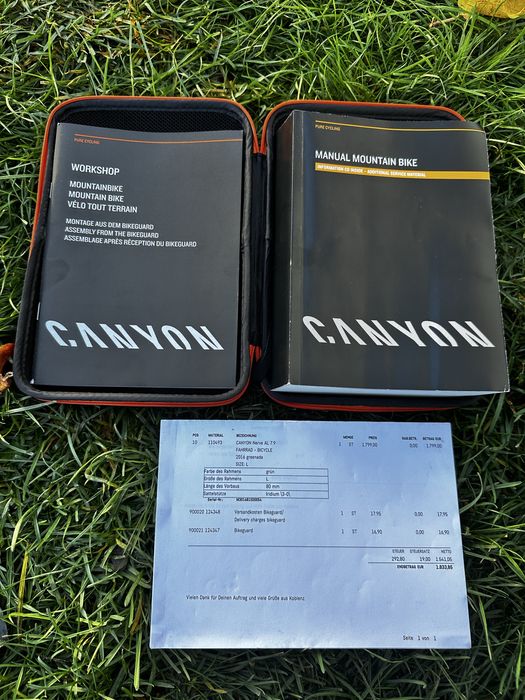 Canyon Nerve AL 7.9 Fully (рамка М/L, 29”) Планинско колело мекица