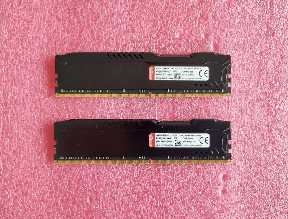 Memorii RAM DDR4 2133 16GB Kit (2x8) Kingston Fury HyperX XMP 2.0