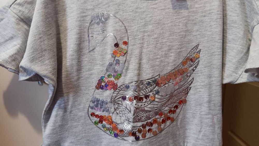 Детска рокля с тюл, за 8-10 год. дете