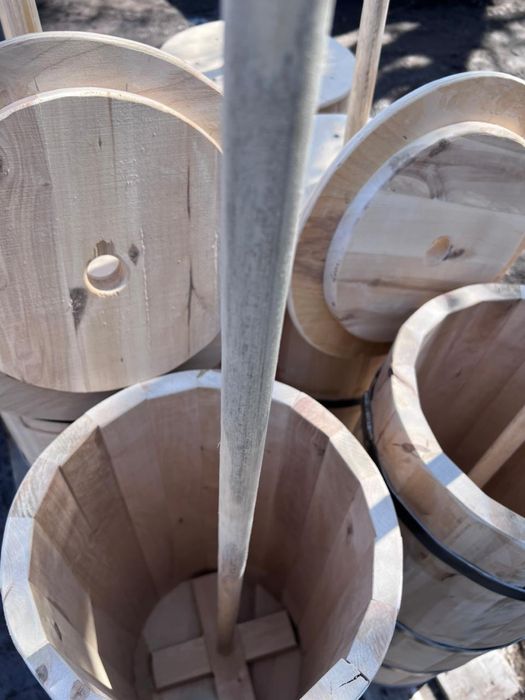 Күбі қайың ағаштан