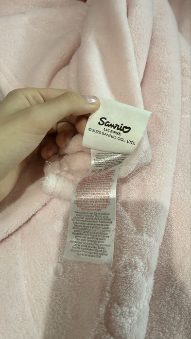 Hello Kitty раница и одеяло с качулка