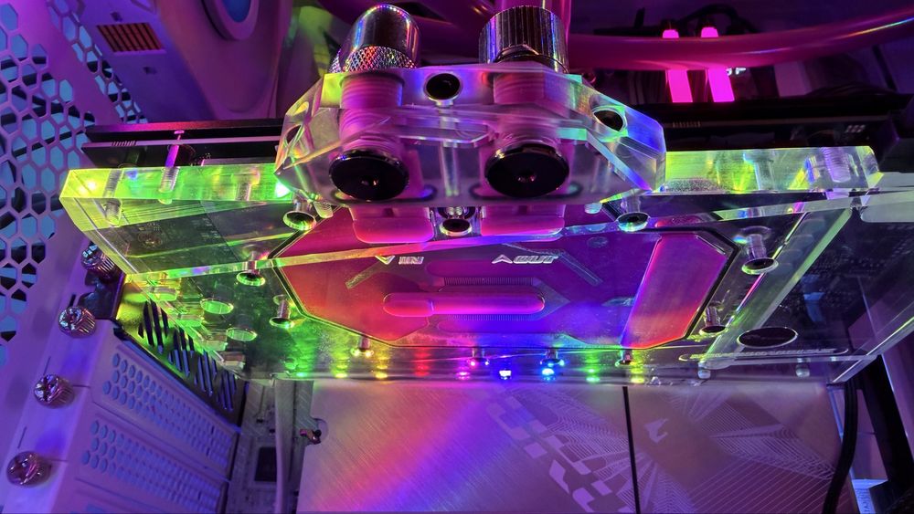 Bykski GPU Waterblock RGB pentru Gigabyte AORUS 4090 Master/Gaming OC + Backplate