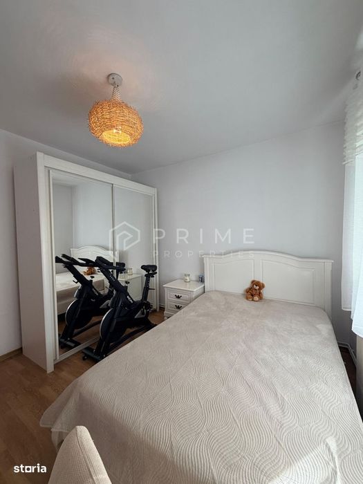 3 Camere, Et. 2, Decomandat, 2 băi, Mobilat complet- zona Tudor