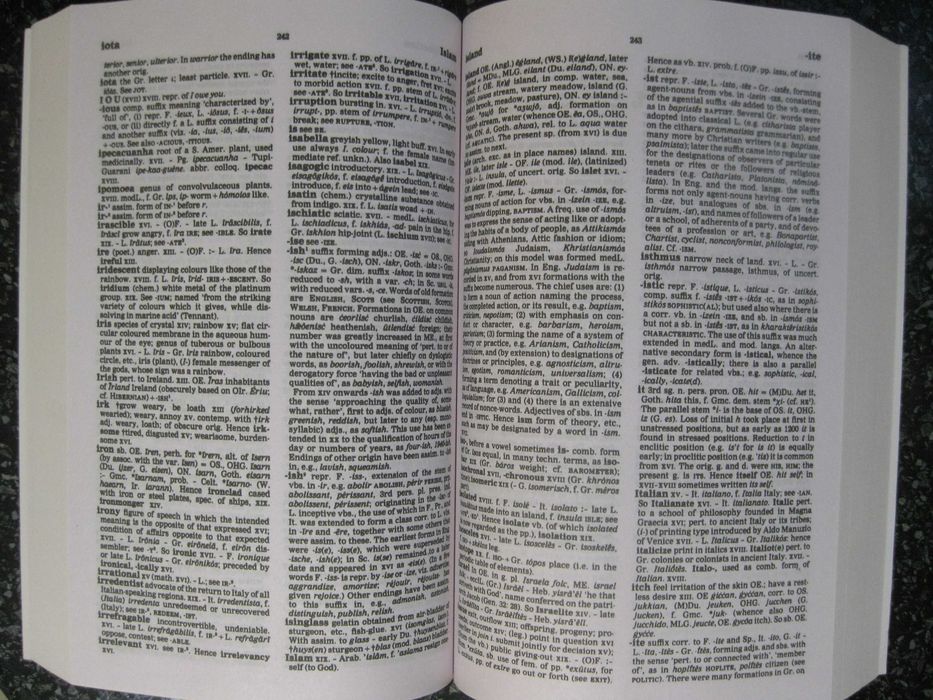 The Concise Oxford Dictionary of English Etymology