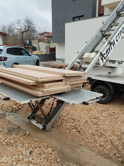 Мобилен хаспел под наем,строителен асансьор,лифт.