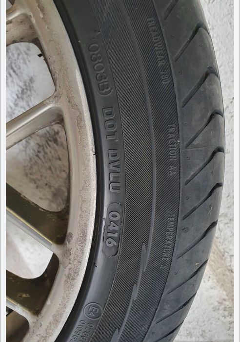 7.4 кг BBS RC304 най-леките джанти за BMW 17" 5x120 8J17 с гума спорт