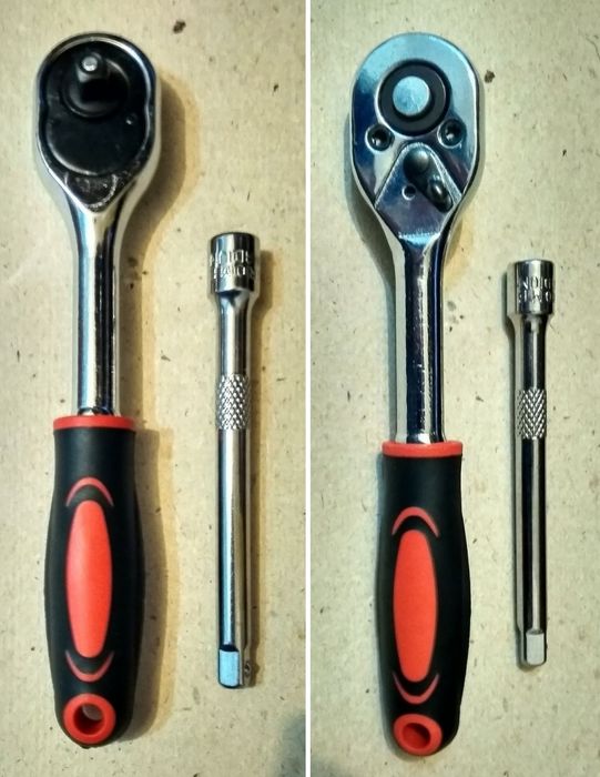 Ключ Трещётка, 1/4" (150 мм)