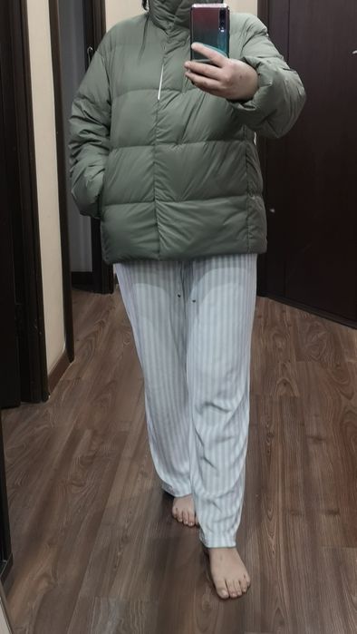 Пуховик кокон Uniqlo