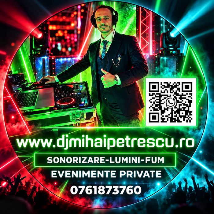 Dj Evenimente București/Nunta/Botez/Majorat/Petreceri Private