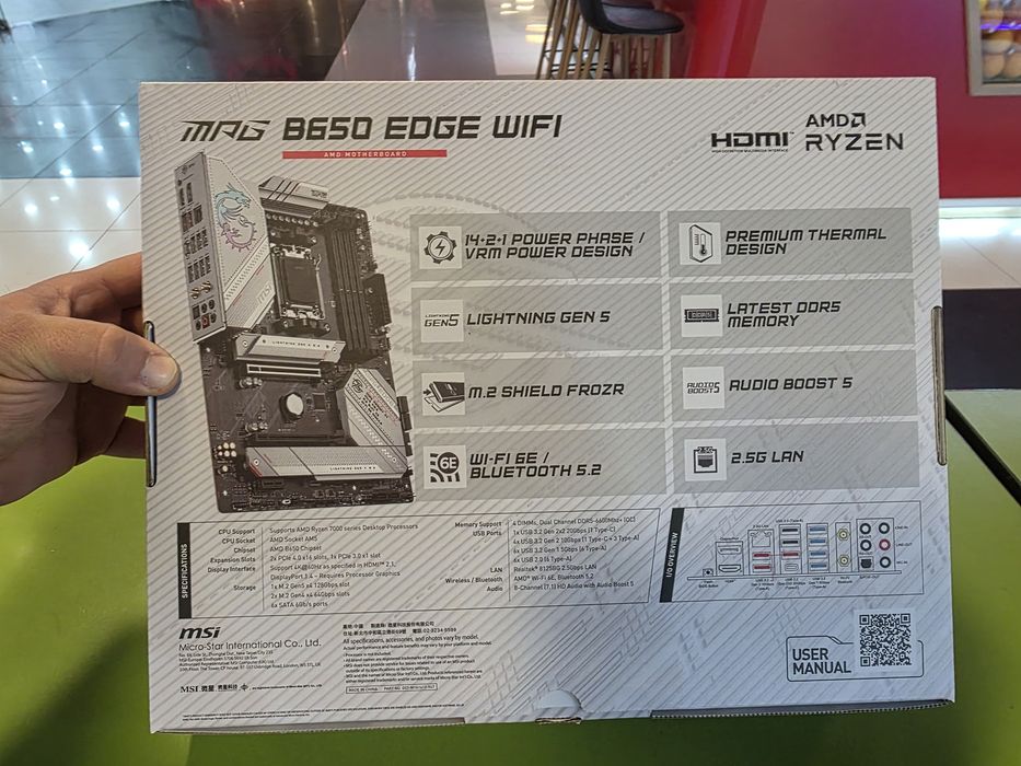 Placa baza MPG B650 edge wifi