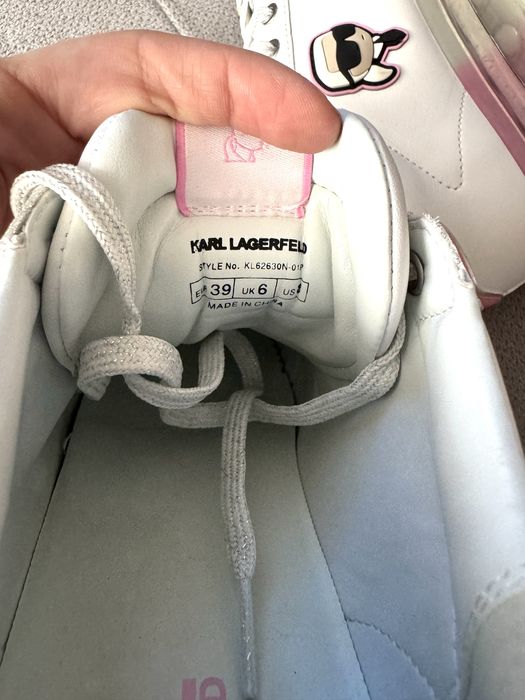 Karl Lagerfeld оригинални кожени кецове