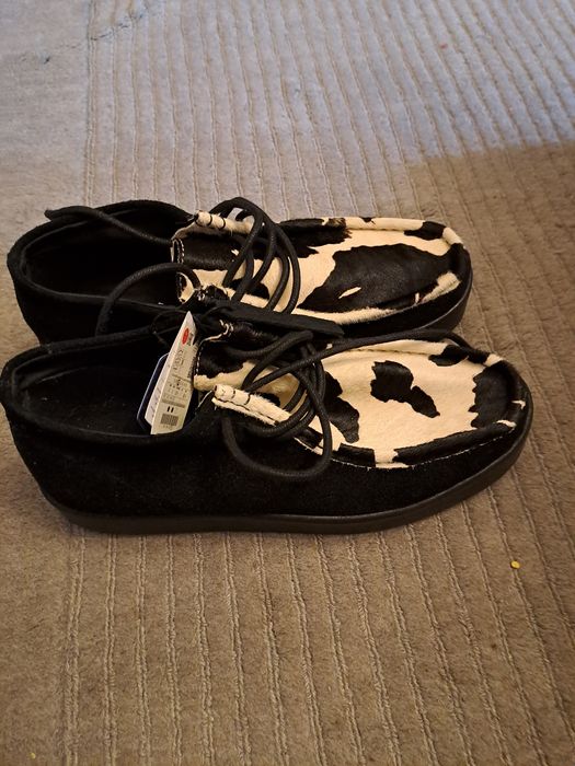 Pantofi Zara piele,41 model Vuitton