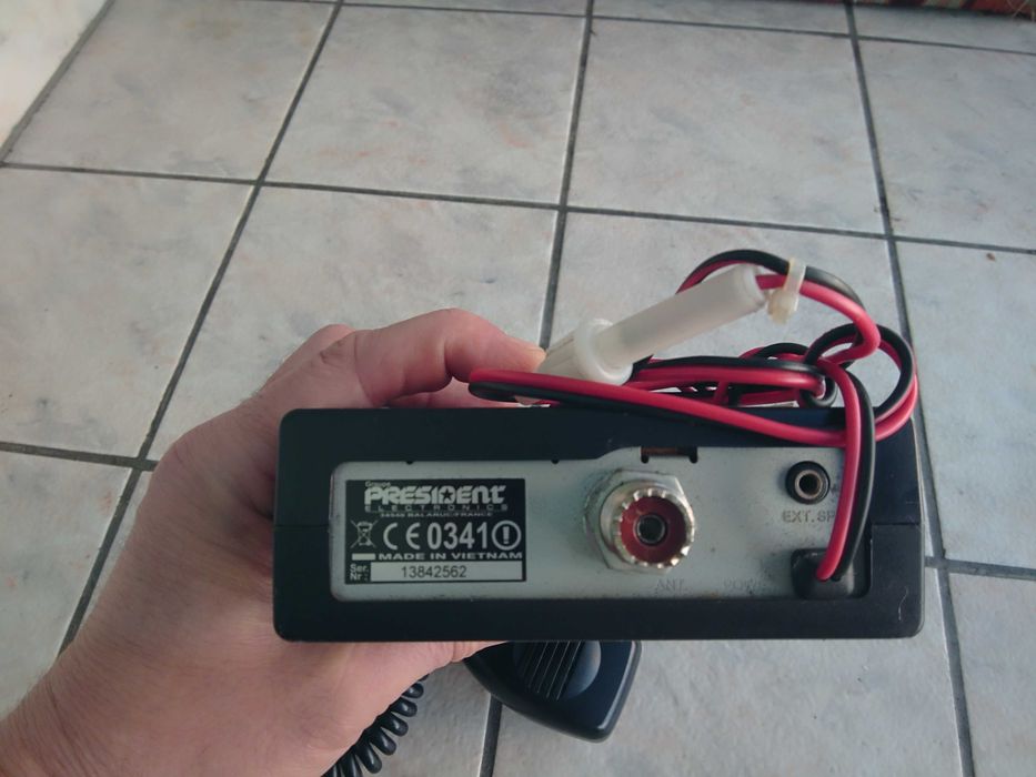 Statie recepție-emisie President Teddy ASC CB 27 Mhz