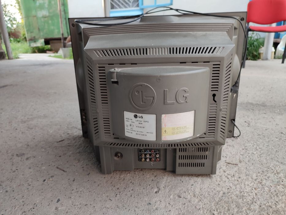 Телевизор lg работает