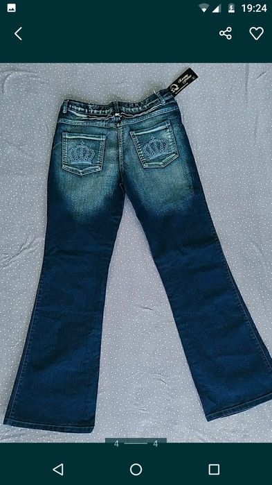 Модное джинсовые брюки для девушек  4  вида .