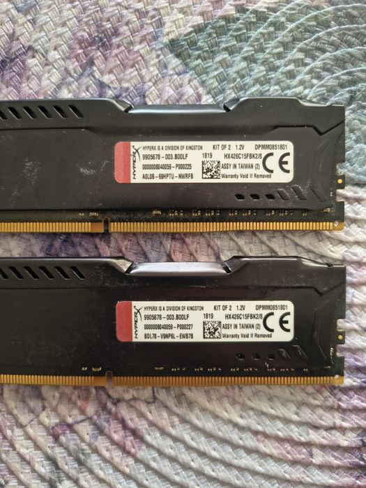 Kingston 2x4 GB DDR4 kit