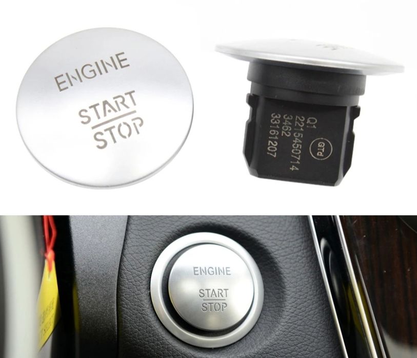 Старт Стоп / Start stop бутон Mercedes / Мерцедес