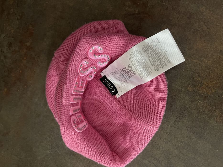 Fes copii Guess culoare roz