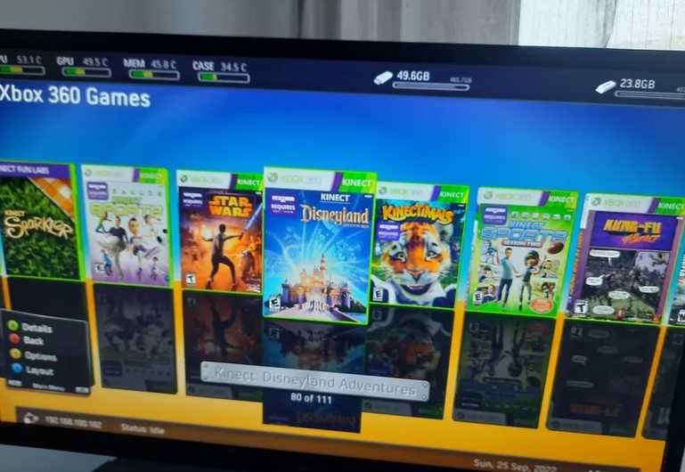 Xbox 360 S MODAT RGH cu KInect ,hdd de 500 GB sau 1TB