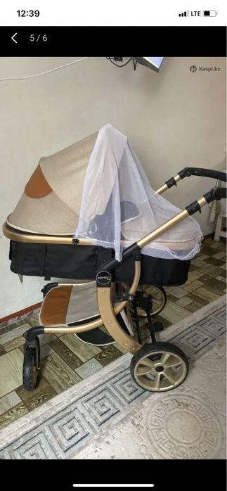 Коляска AIMILE Elite 6083_2, бежевый