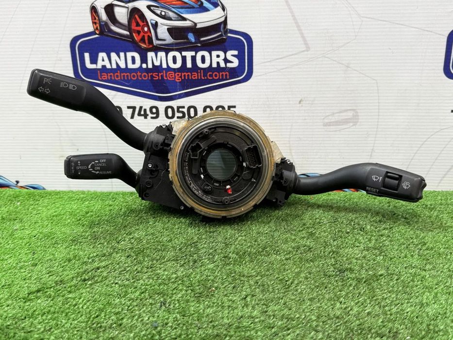 ANSAMBLU MANETE COMENZI VOLAN + SPIRĂ AUDI A6 C6 QUATTRO 2.7 DIESEL 2007 COD OEM 4E0953503B 4E0953521 4E0953541 4E0953541A 2004-2011