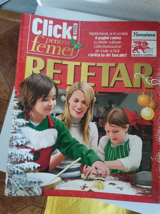 vând mape Rețetare Click