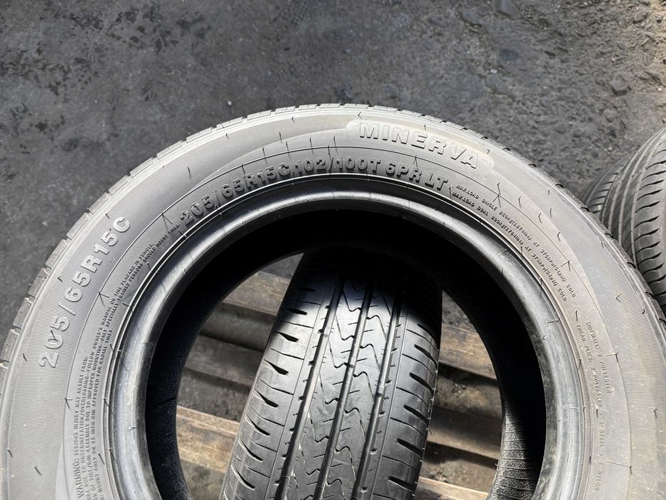 2x Anvelope Vara 205/65 r15c - Minerva Emi Zero Van