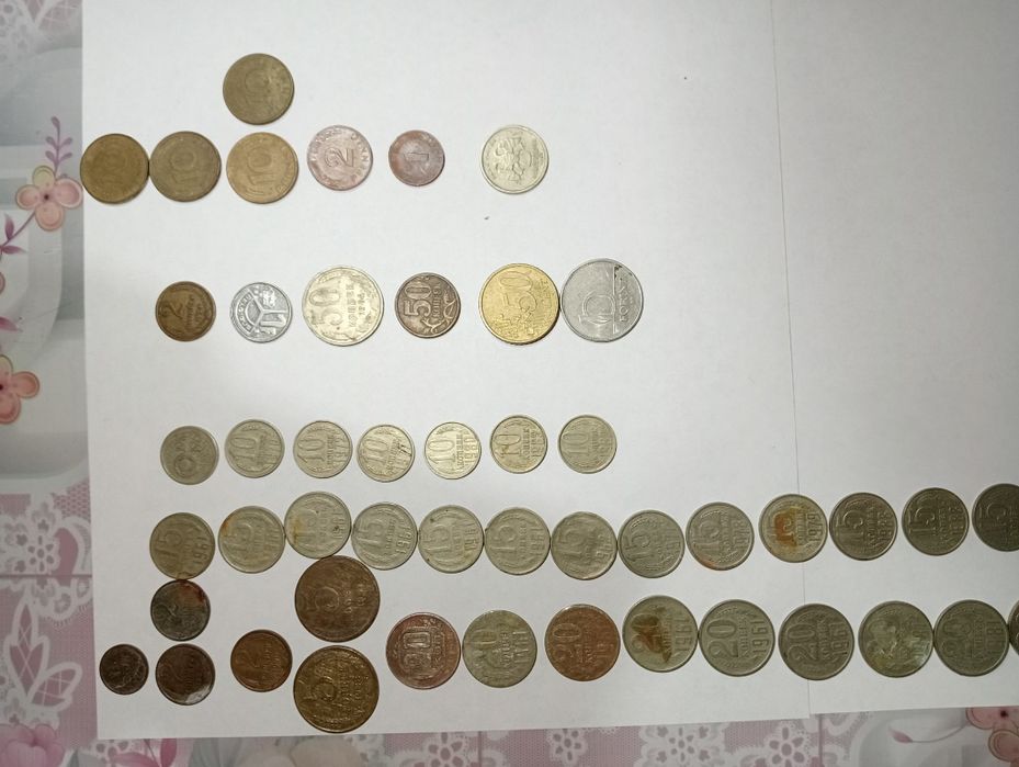 Монеты СССР разных годов