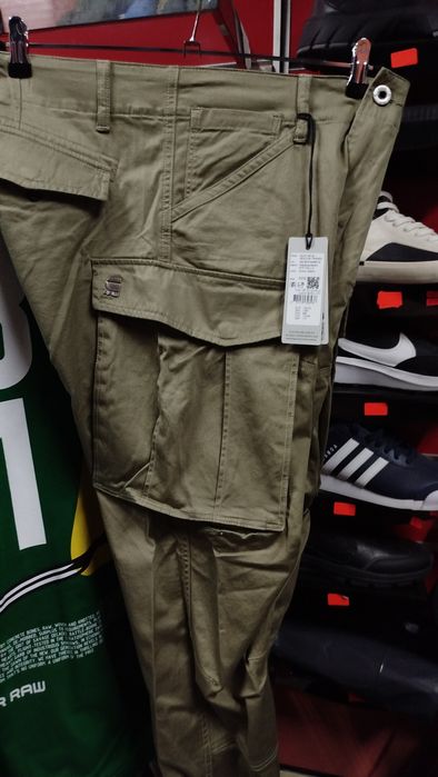 Оригинален карго G-Star Raw Rovic Zip W33 W34 панталон нов мъжки