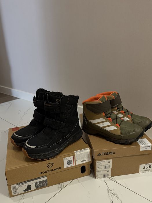 Ботинки на мальчика adidas terrex northland