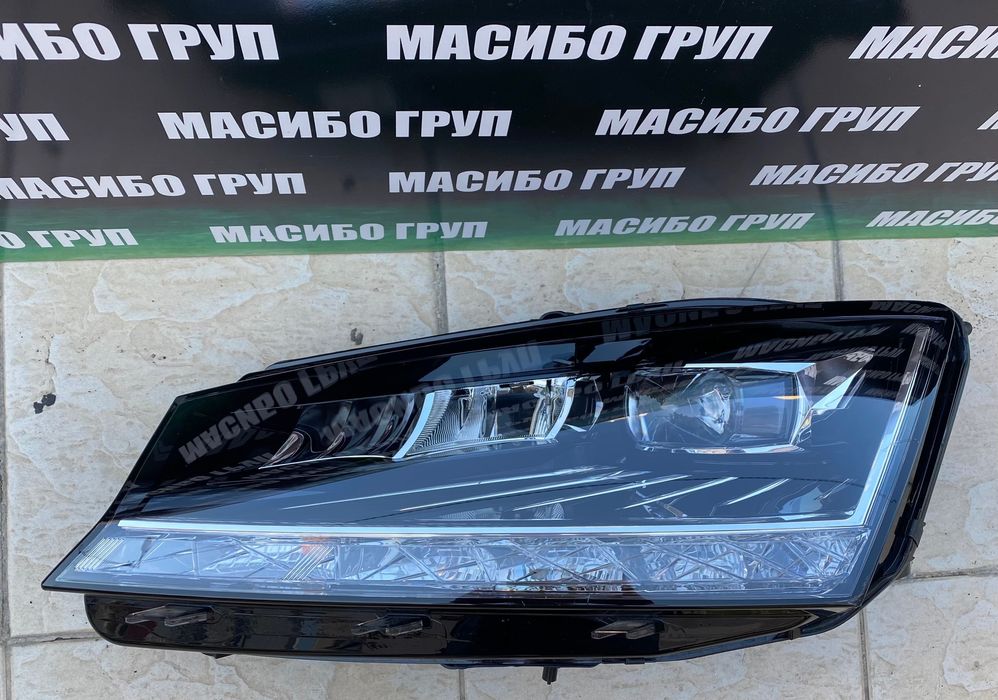 Фар far ляв фарове за Шкода Фабия Skoda Fabia 3 фейс