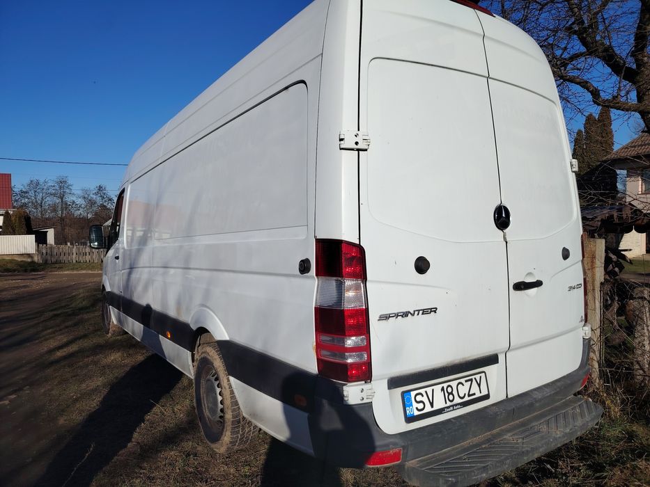 Mercedes sprinter înmatriculat recent