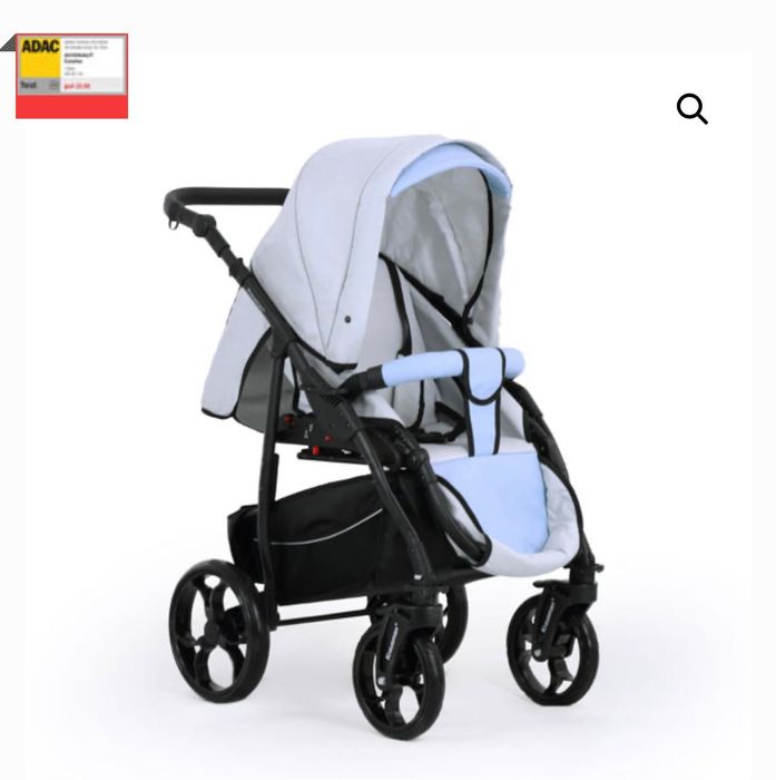 Căruț Combo Max Krausman blue testat ADAC