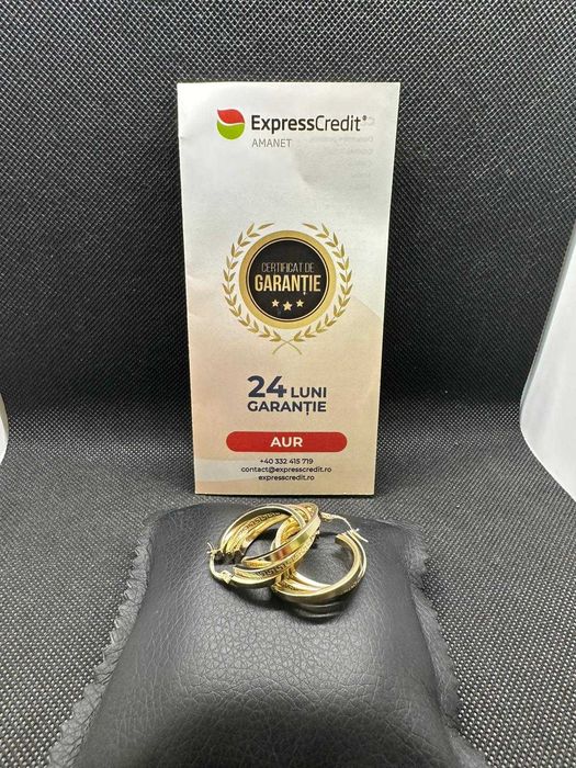 Cercei 14k 5.20g (AG29 Siraj B.34818.1) Garantie 2 ani!