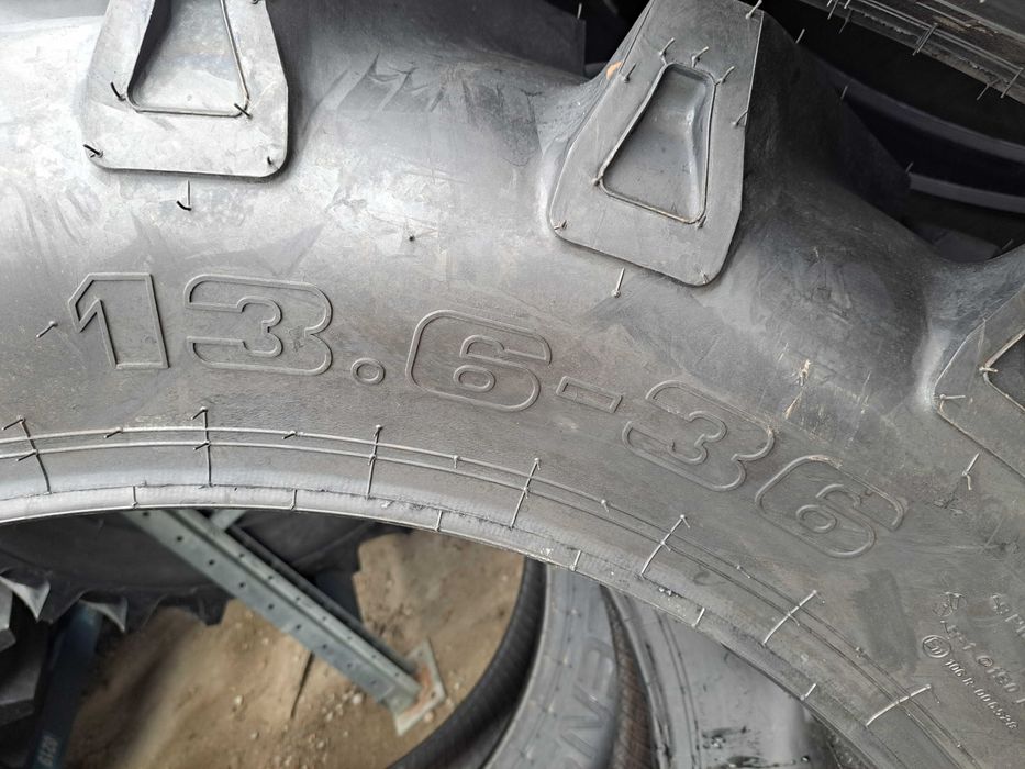 Cauciucuri noi 13.6-36 ASCENSO cu 8 pliuri anvelope TRACTOR FIAT