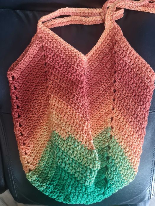 Плетена чанта ръчна изработка