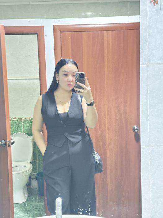 Комбез черный красивый