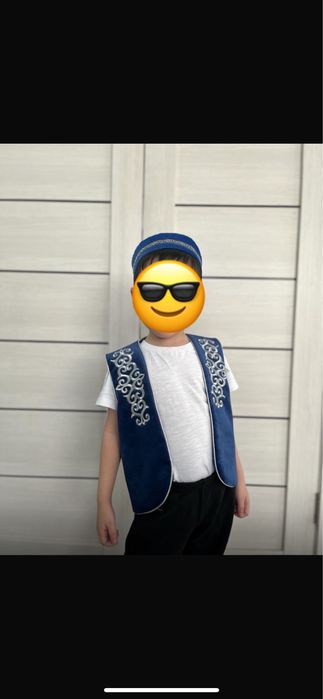 Жилет + тюбетейка