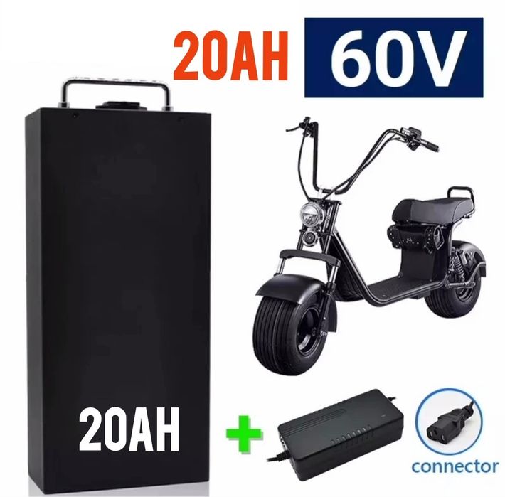 Baterie Scuter 60v-20Ah+Încărcător Original City Coco