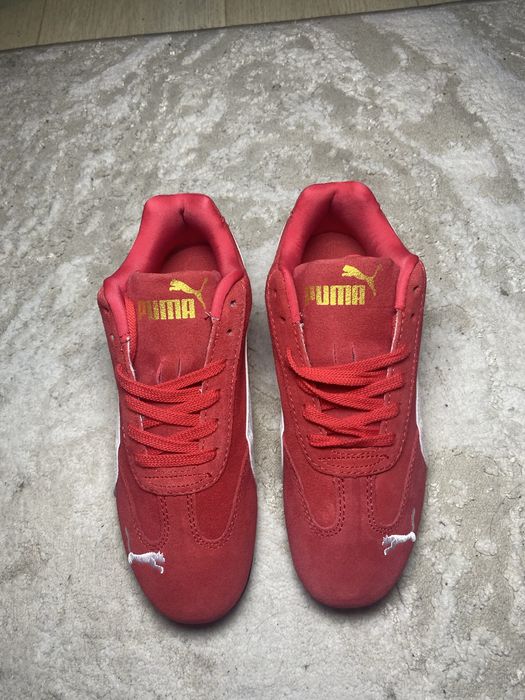 Кроссовки PUMA Speedcat OG,красные, замша
