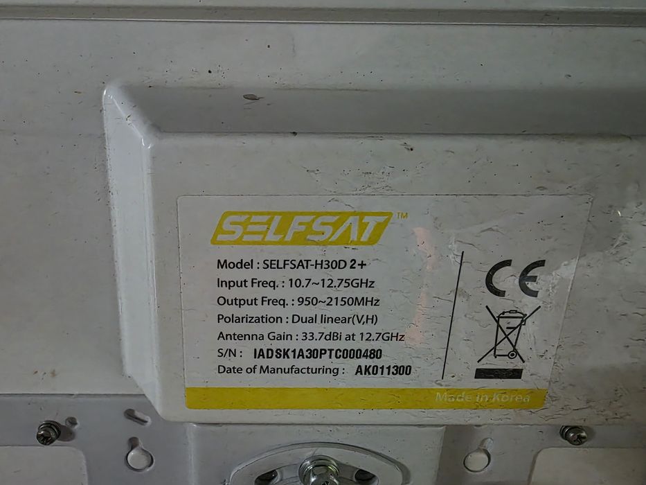 Atena satelit SELFSAT H30D 2+