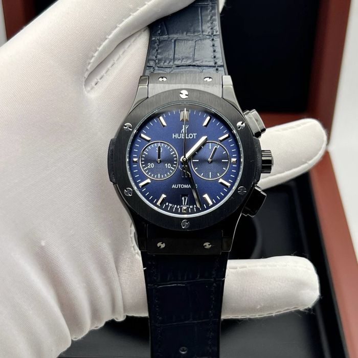 Hb classic fusion blue dial