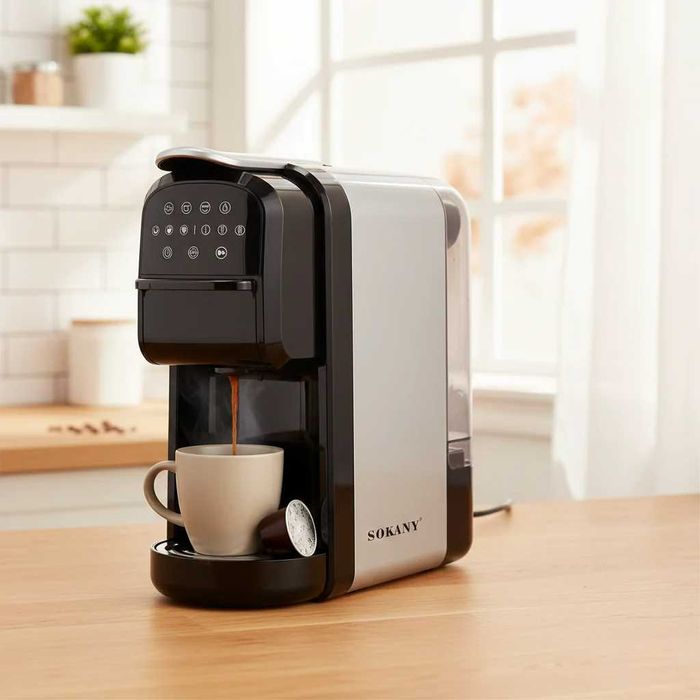 Kафемашина Sokany SK-04031 – 3-в-1, 700 мл, 1400 W