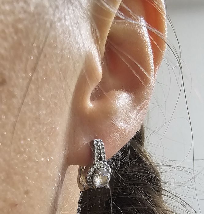 Серьги серебрянные